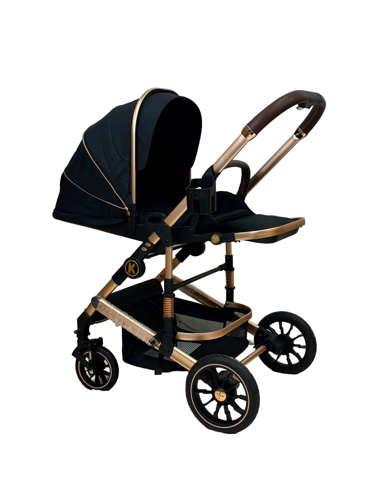 CARRINHO KAEDIN PRETO C/BEBE 520-2