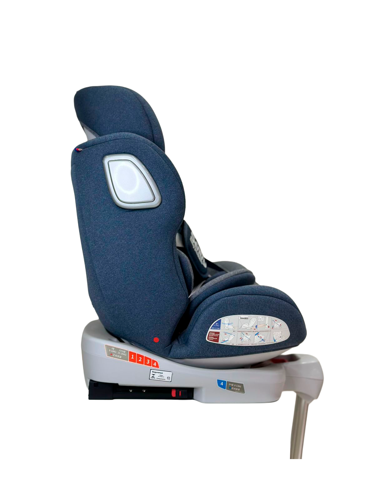 CADEIRA G4021 ISOFIX CINZA 360 G SENTRY