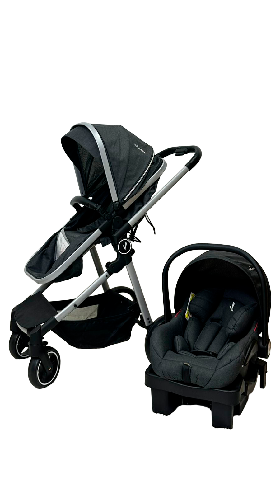 CARRO PREMIUM BABY 402BL PRETO 2102