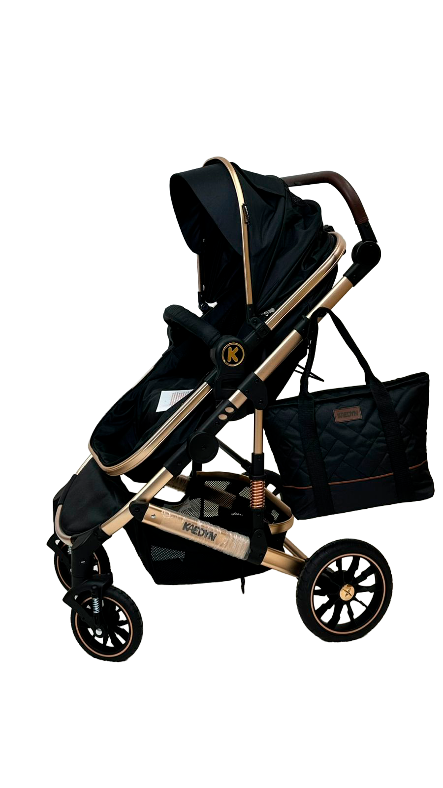 CARRINHO KAYDEN 580-4 PRETO C/BEBE