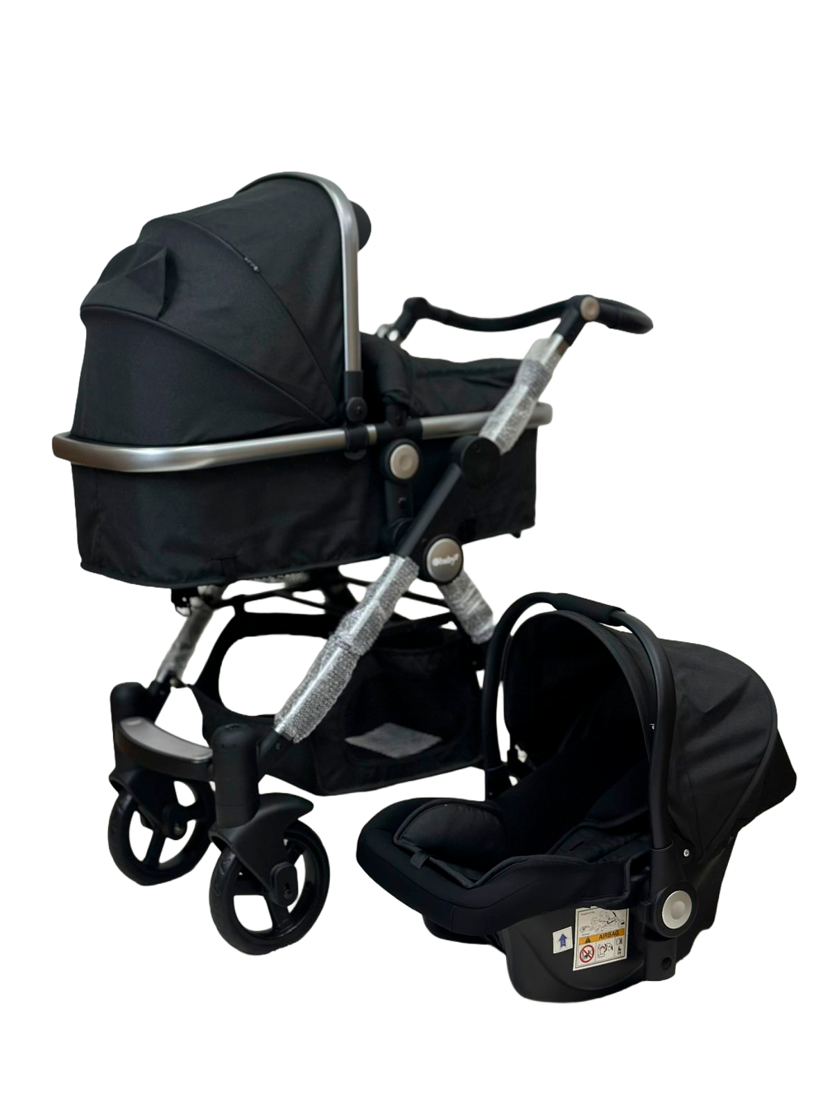 CARRINHO EBABY 131 PRETO