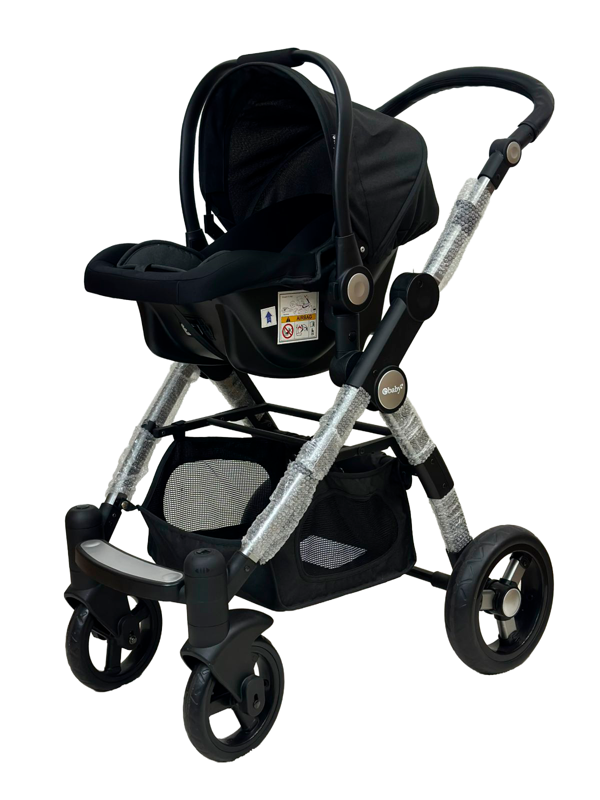 CARRINHO EBABY 131 PRETO