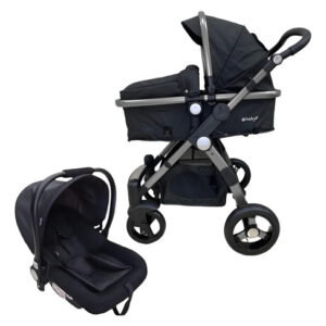 CARRINHO EBABY 131 PRETO