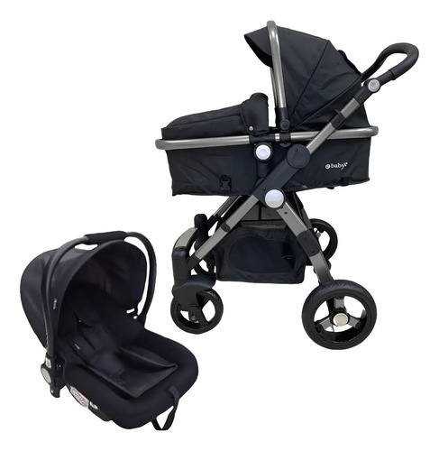 CARRINHO EBABY 131 PRETO